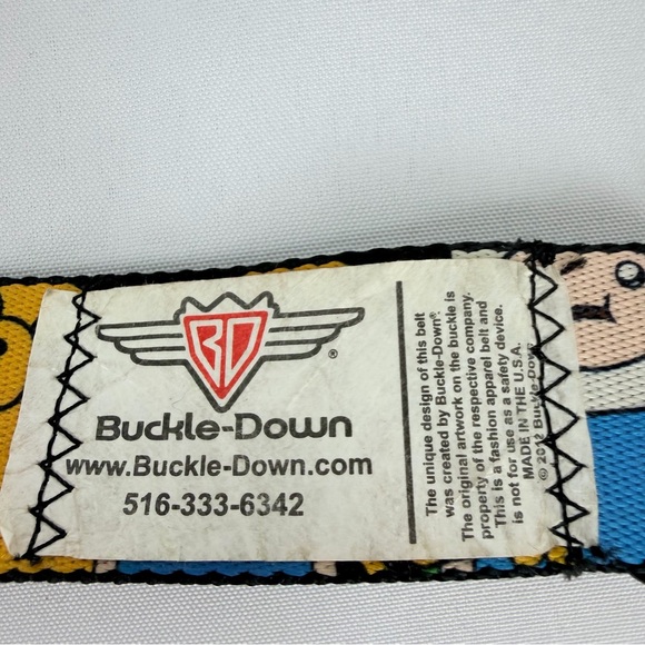 Buckle Down Adventure Time Seatbelt Adjustable Belt - Picture 8 of 12